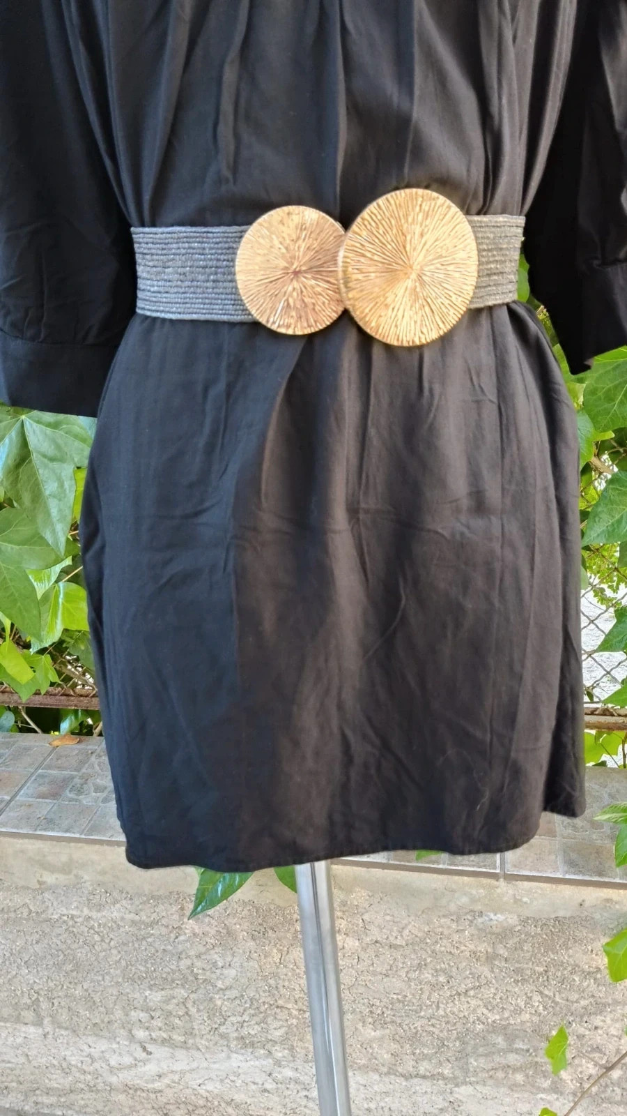 Blusa negra estilo túnica / Zizzi (Talla L) 🌈 – Zizzi – taille L / 40 / 12 3