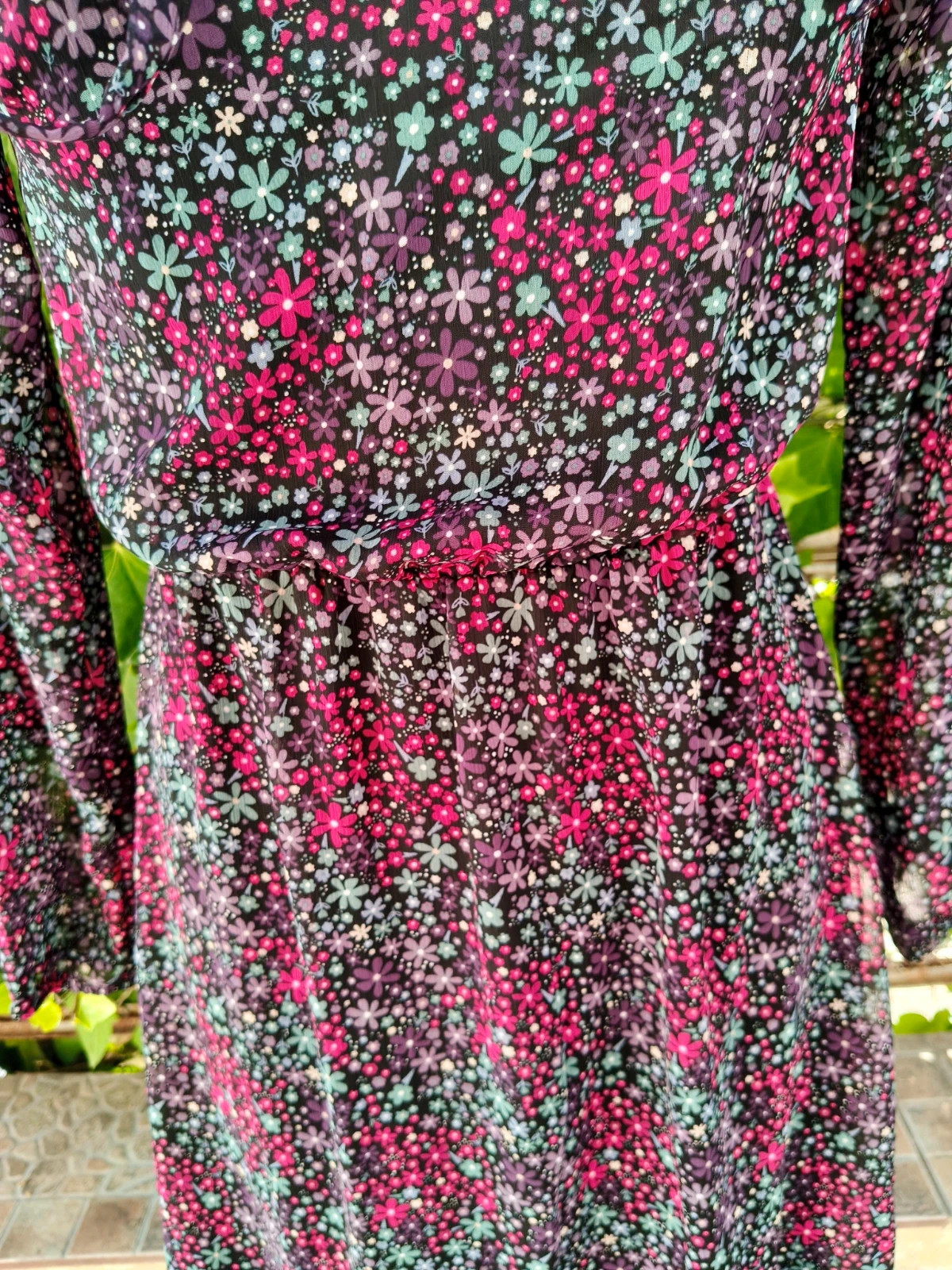 Vestido corto floral Esmara T.36 (S) 🌈 – Esmara – taille S / 36 / 8 5