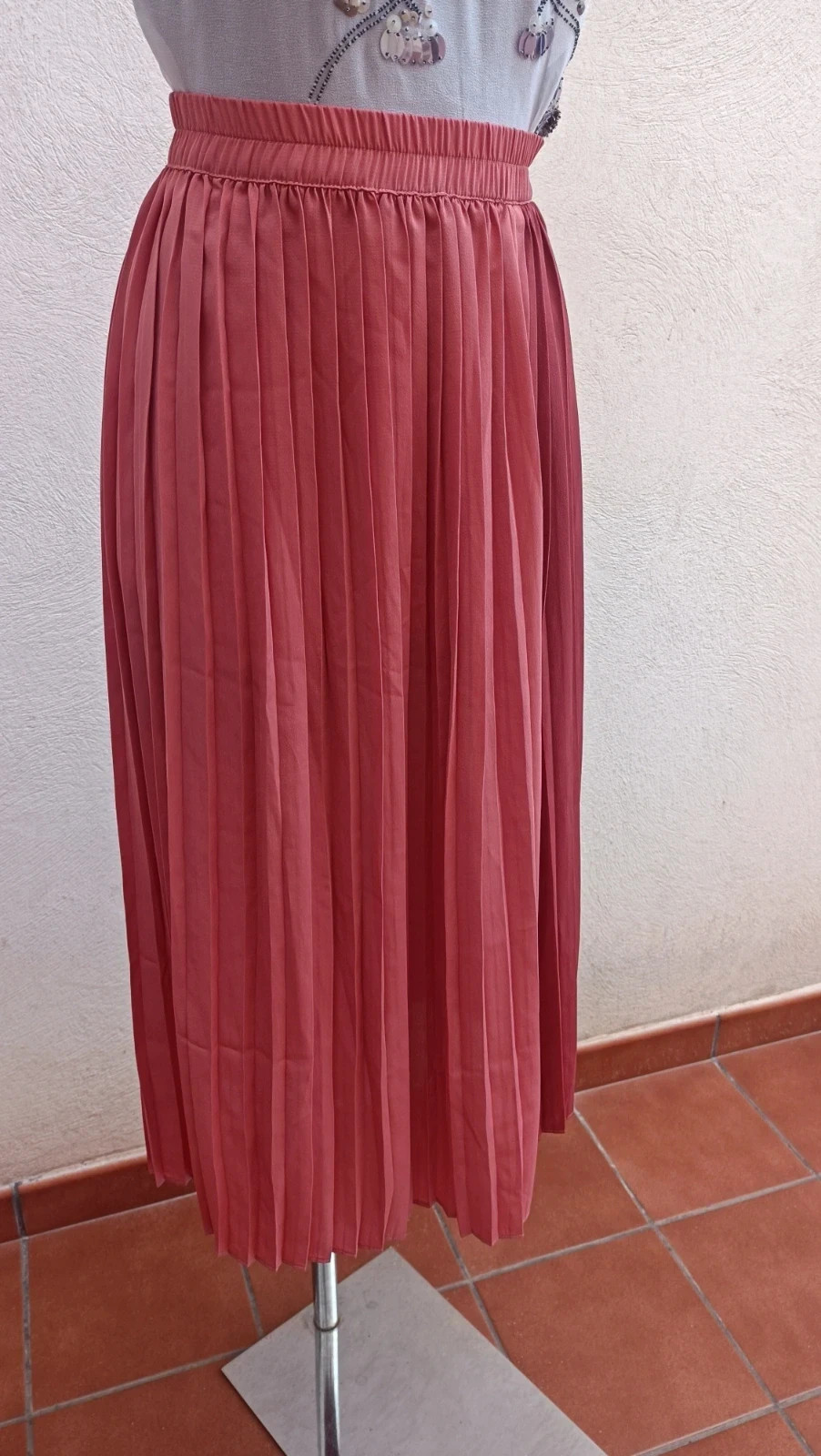 Falda MIDI plisada Ichi 🌈 – ICHI – taille M / 38 / 10 4