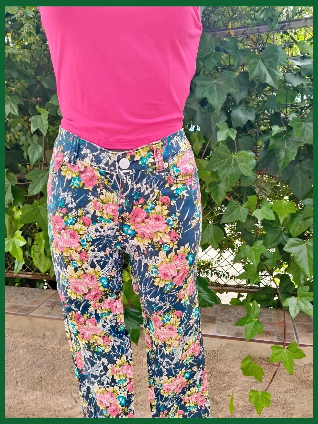 Pantalones Tezenis con Estampado Floral - Talla M 🌈 – Tezenis – taille M / 38 / 10 2