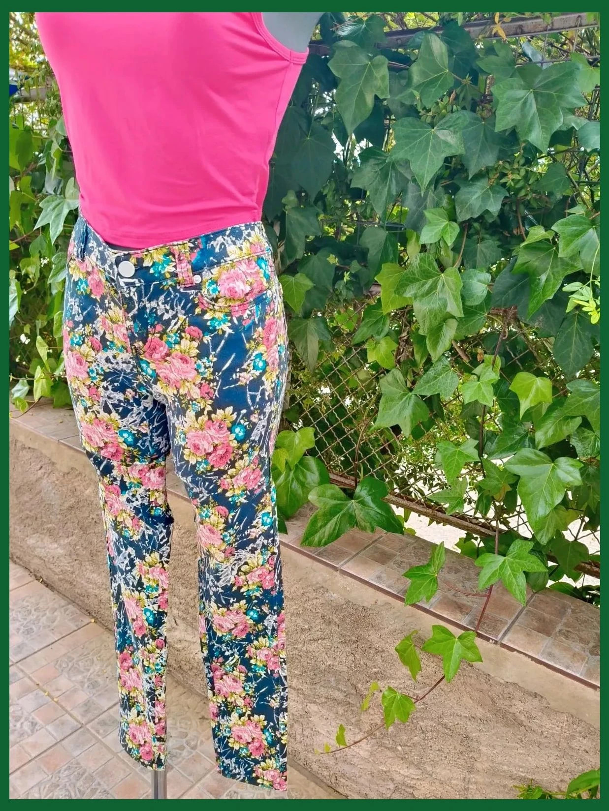 Pantalones Tezenis con Estampado Floral - Talla M 🌈 – Tezenis – taille M / 38 / 10 3