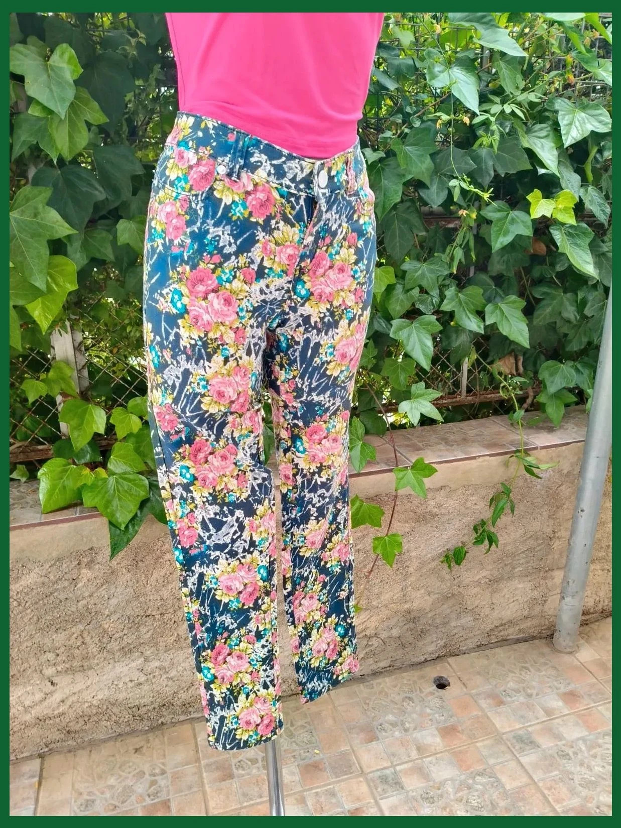 Pantalones Tezenis con Estampado Floral - Talla M 🌈 – Tezenis – taille M / 38 / 10 4