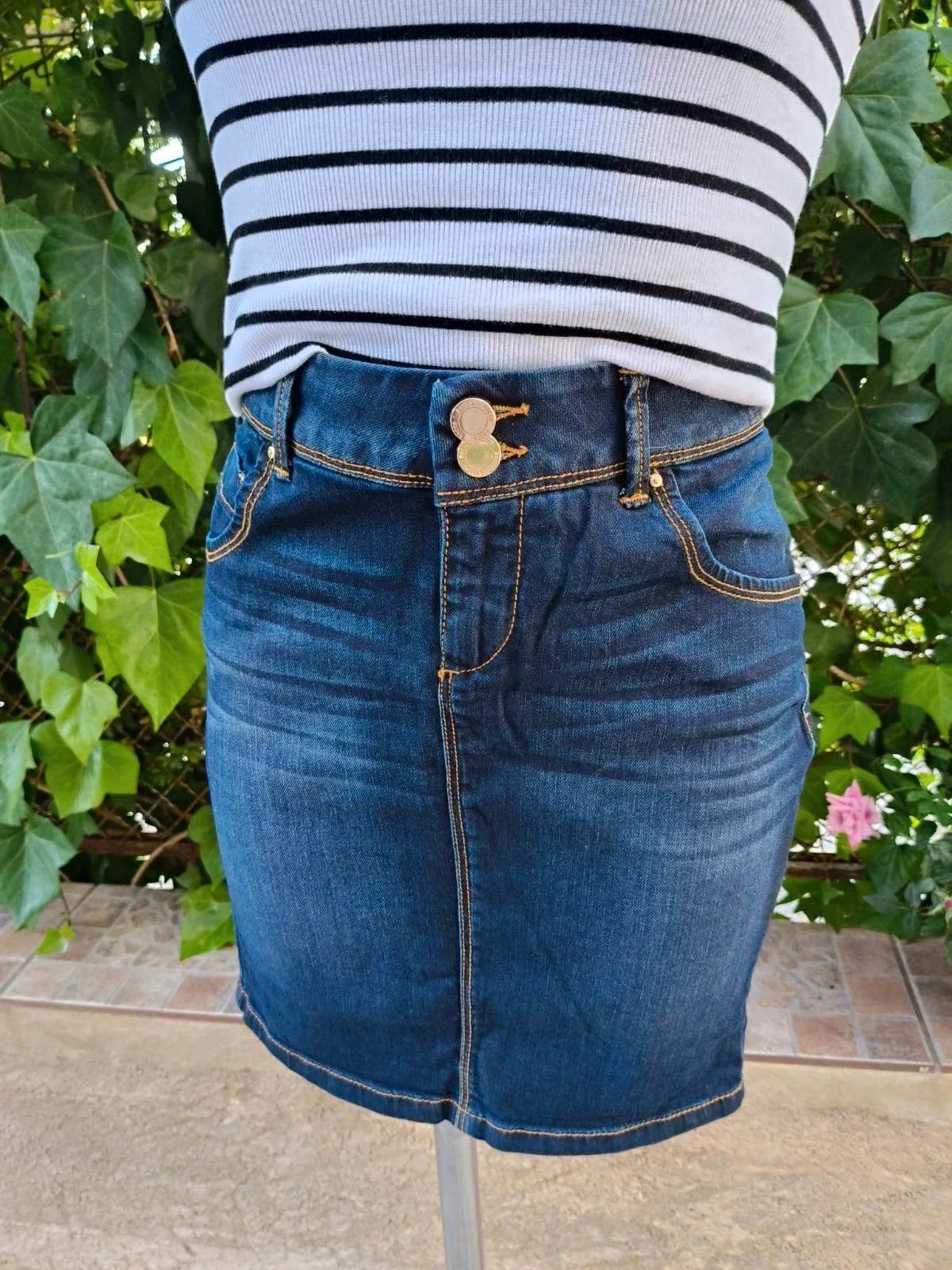 Minifalda Vaquera Kocca – Azul Clásico 🌈 – Kocca – taille XL / 42 / 14 2