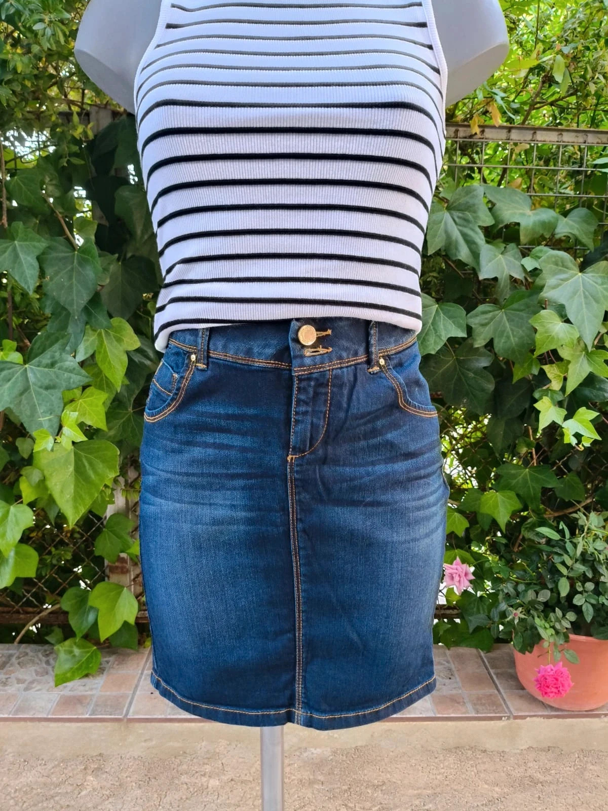 Minifalda Vaquera Kocca – Azul Clásico 🌈 – Kocca – taille XL / 42 / 14 3
