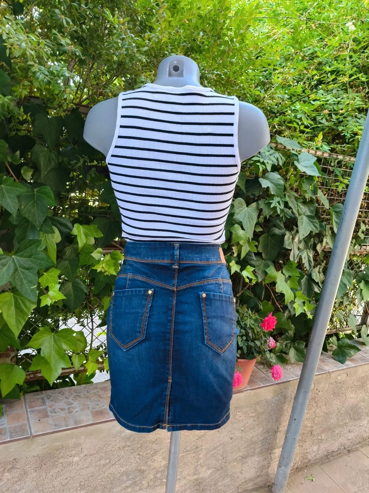 Minifalda Vaquera Kocca – Azul Clásico 🌈 – Kocca – taille XL / 42 / 14 5