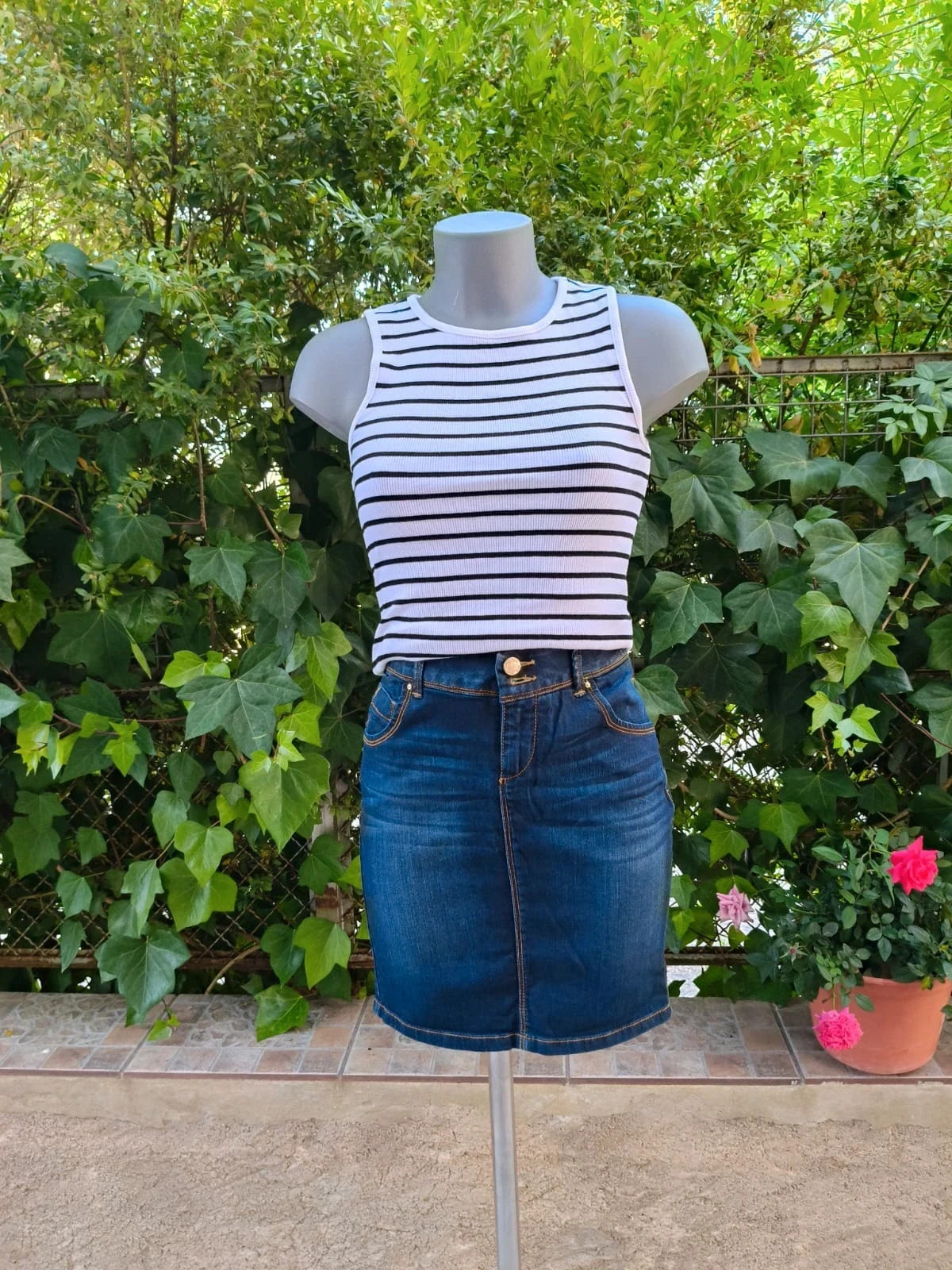 Minifalda Vaquera Kocca – Azul Clásico 🌈 – Kocca – taille XL / 42 / 14
