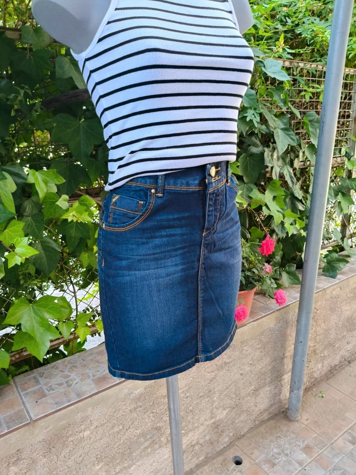 Minifalda Vaquera Kocca – Azul Clásico 🌈 – Kocca – taille XL / 42 / 14 4