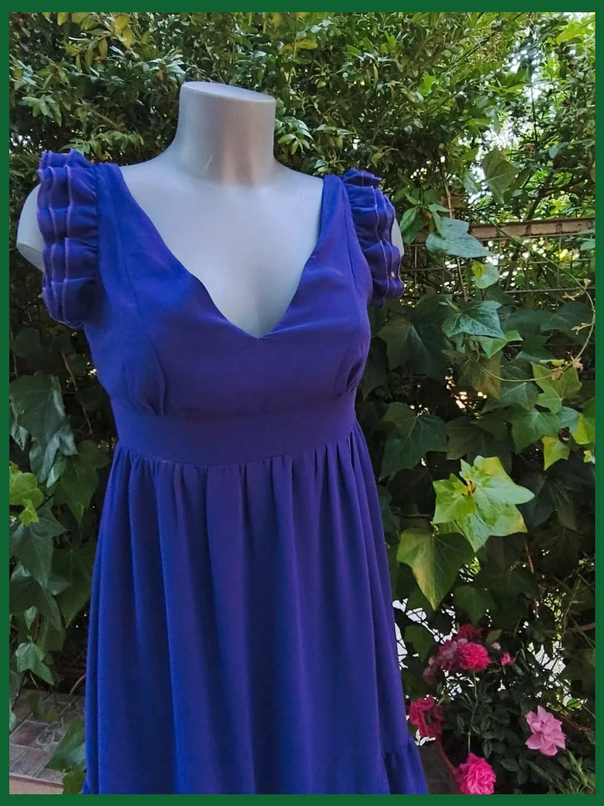 Precioso Vestido Morado con Volantes – Talla S (Club of JEL) 🌈 – Club of jel – taille S / 36 / 8 2