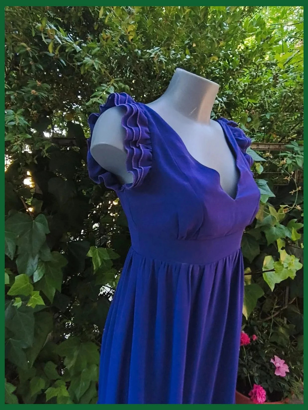 Precioso Vestido Morado con Volantes – Talla S (Club of JEL) 🌈 – Club of jel – taille S / 36 / 8 4