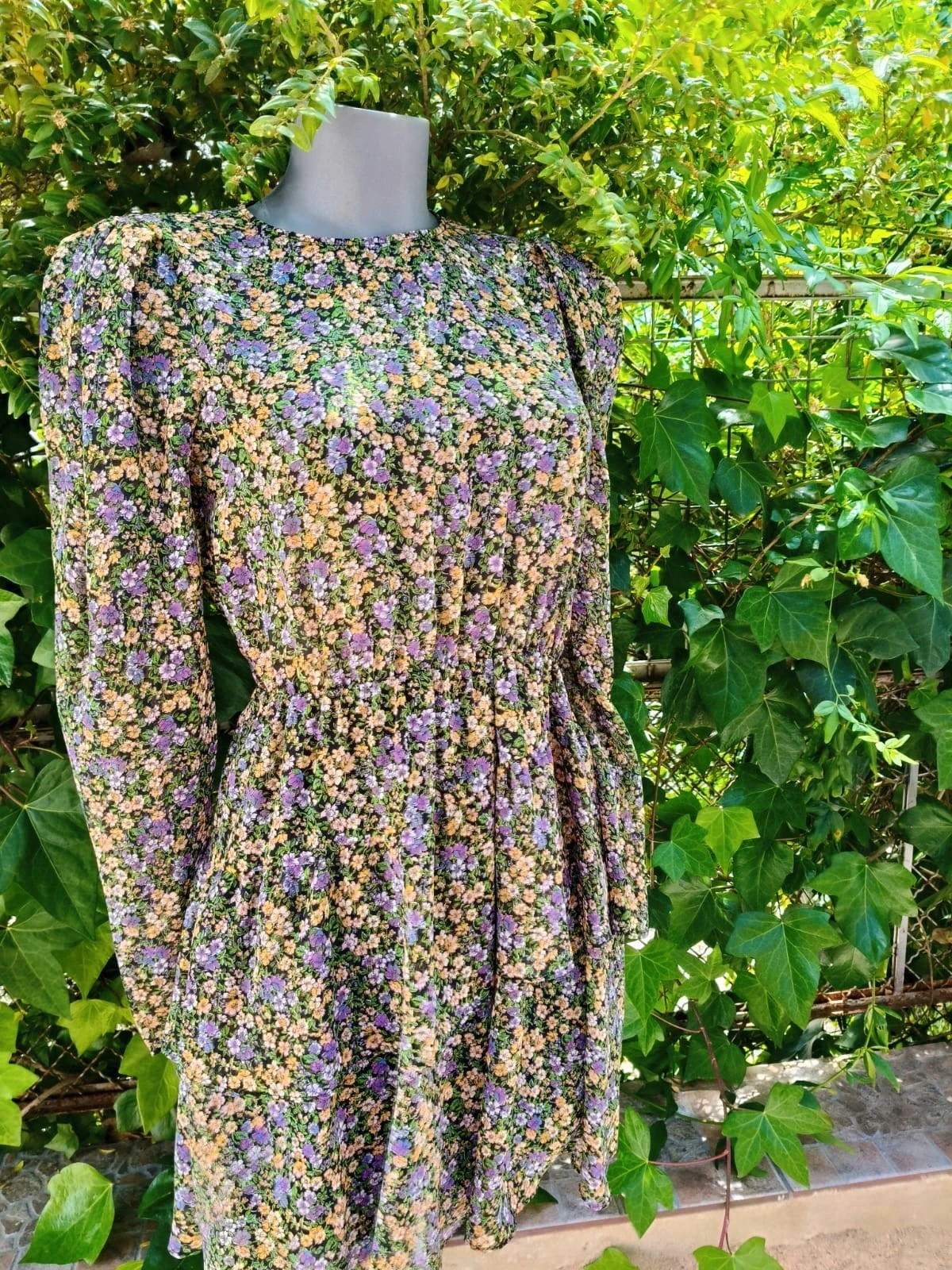 Vestido Mini Floral ZARA – Estilo Romántico y Vaporoso 🌈 – Zara – taille XS / 34 / 6 2
