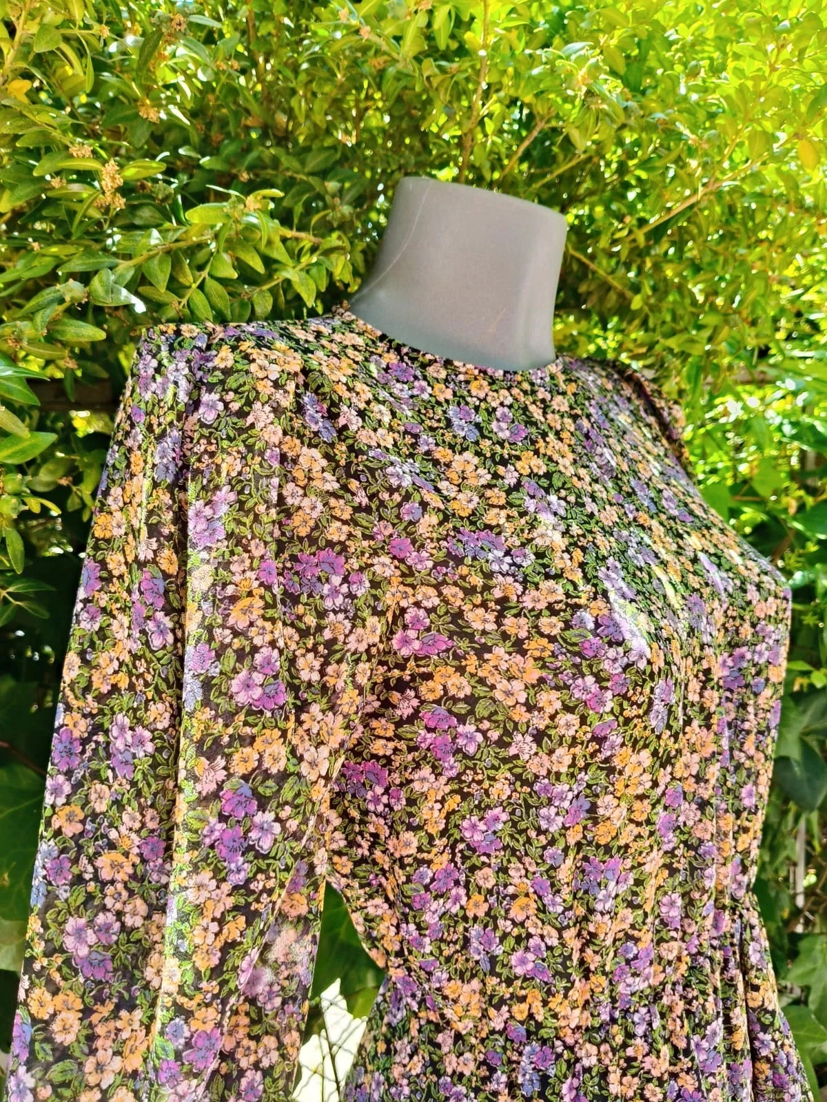 Vestido Mini Floral ZARA – Estilo Romántico y Vaporoso 🌈 – Zara – taille XS / 34 / 6 4