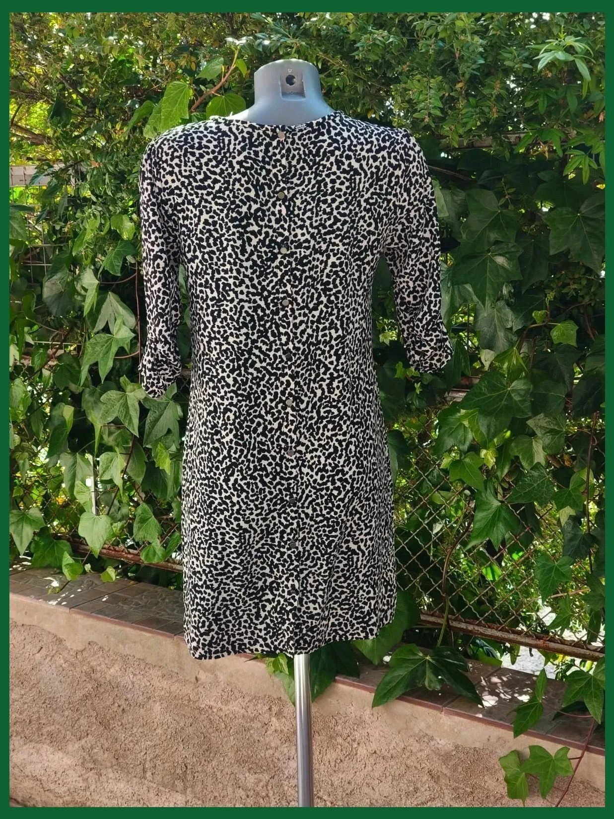 Vestido de Leopardo IKKS – Estilo Elegante y Fluido – IKKS – taille M / 38 / 10 4