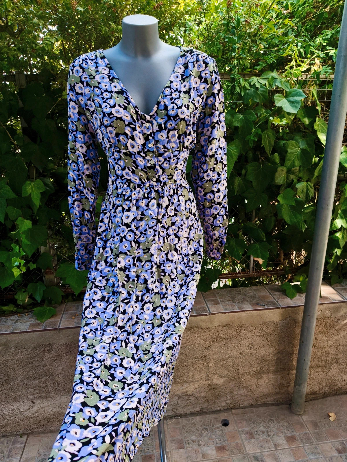 Vestido Midi Floral Lefties XL - Muy buen estado 🌈 – Lefties – taille XL / 42 / 14