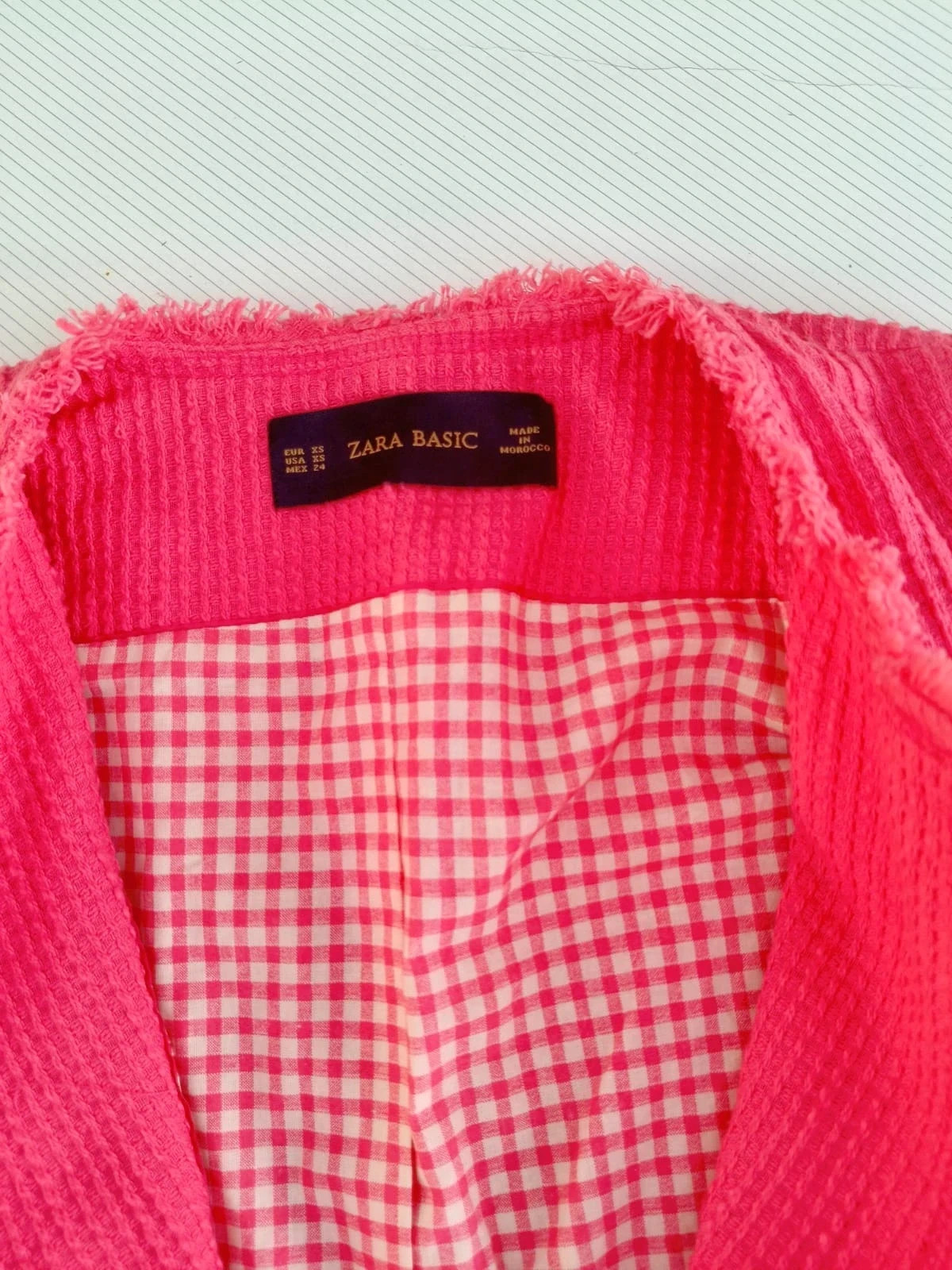 Chaqueta fucsia Zara Basic (Talla XS) 🌈 – Zara – taille S / 36 / 8 5