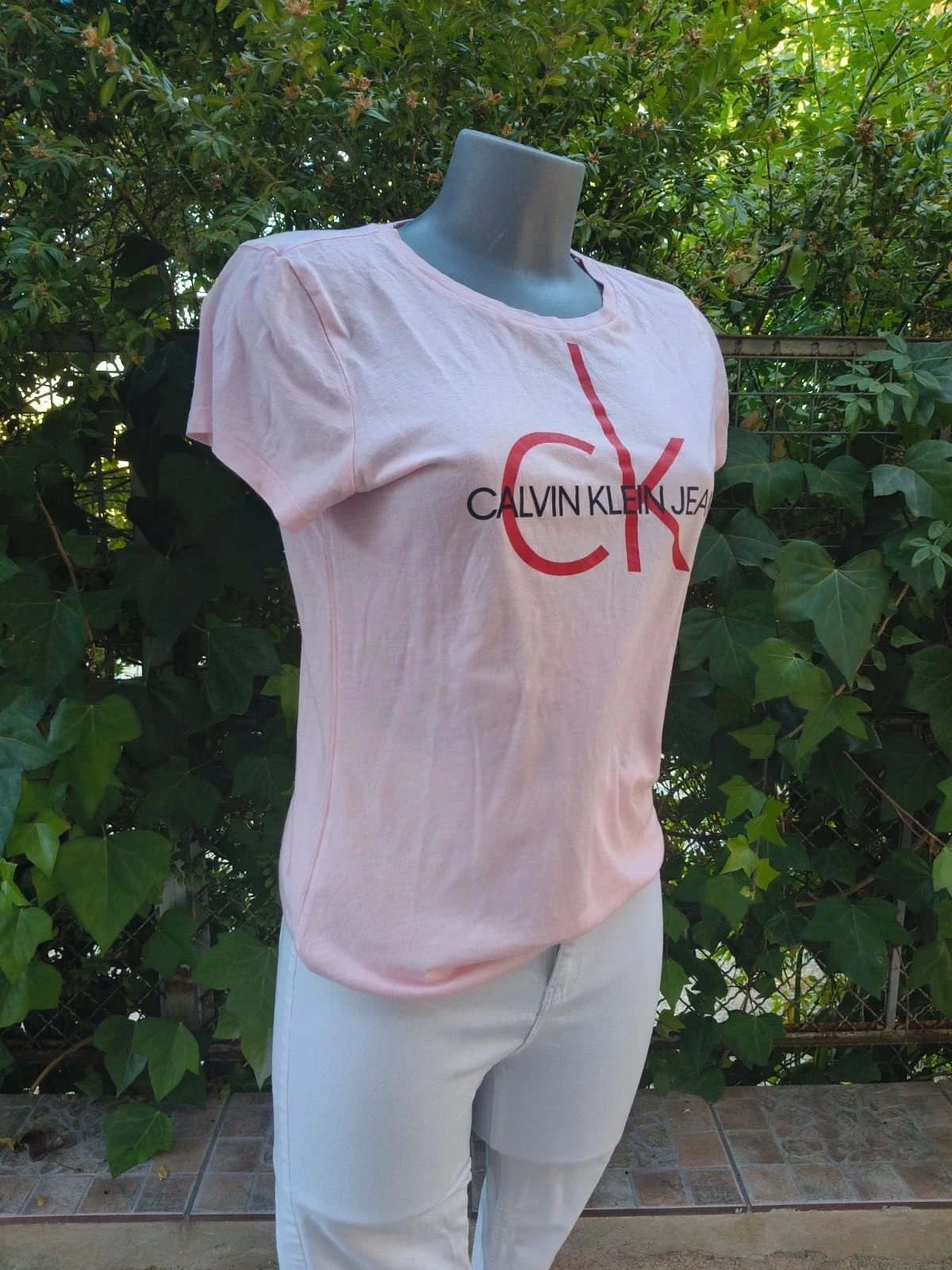Camiseta Calvin Klein Jeans - Rosa 🩷 – Calvin Klein Jeans – taille M / 38 / 10 3