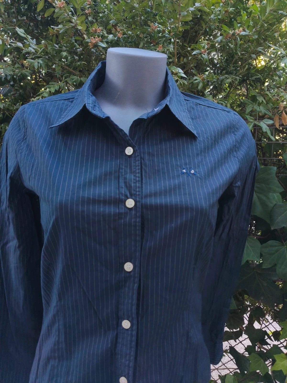 Camisa Thomas Burberry Azul Marino - Talla S 🌈 – Thomas Burberry – taille S / 36 / 8 4