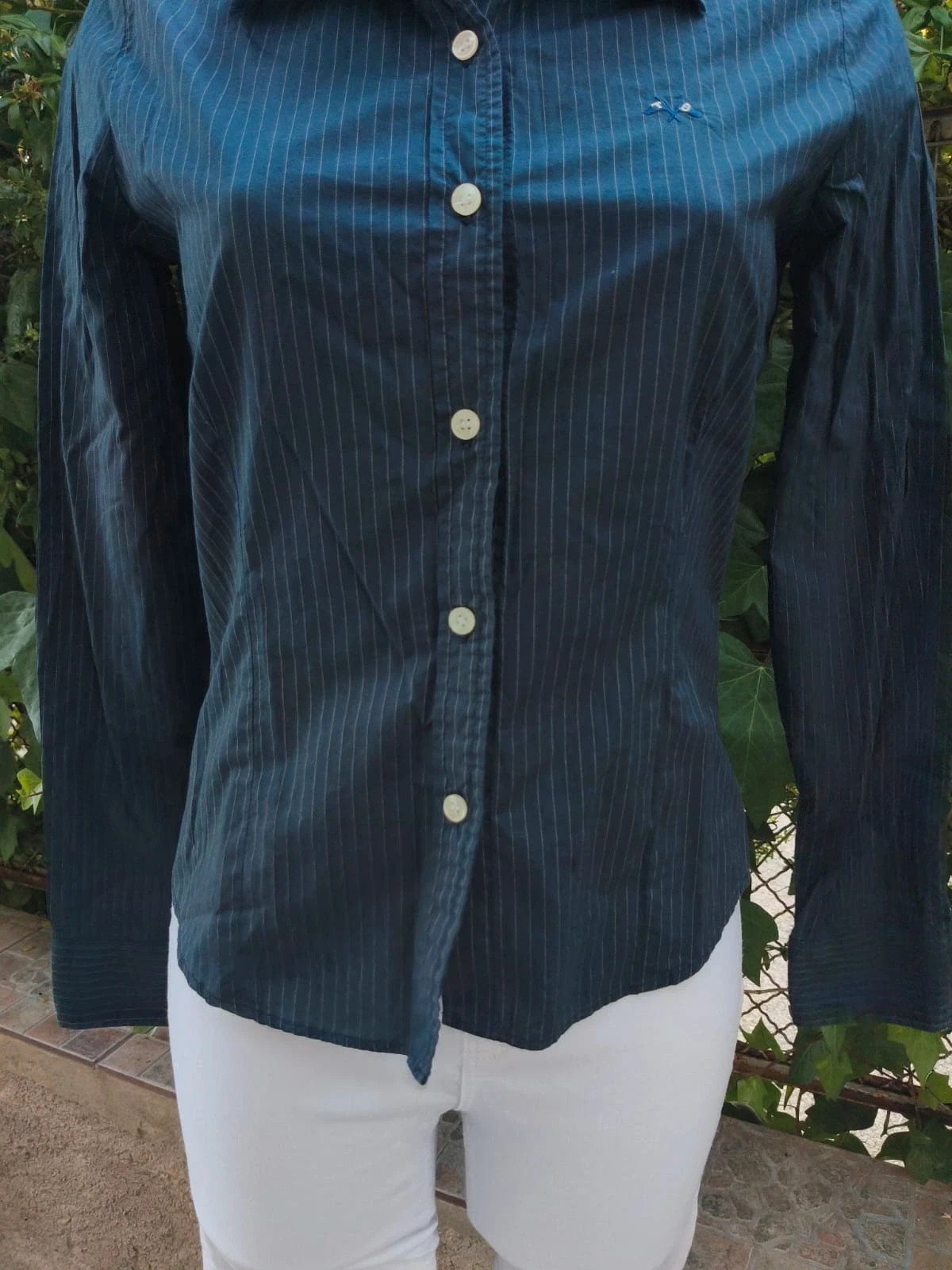 Camisa Thomas Burberry Azul Marino - Talla S 🌈 – Thomas Burberry – taille S / 36 / 8 5