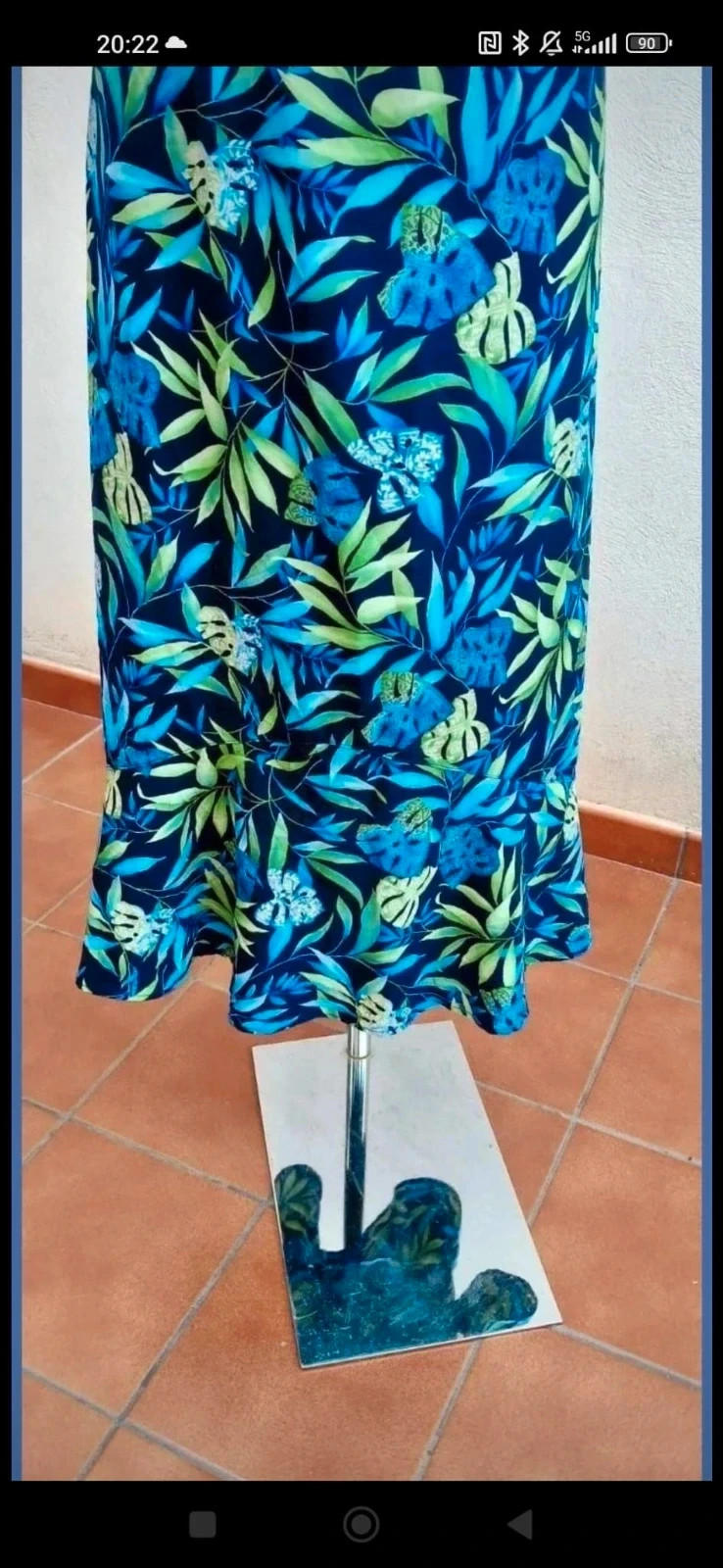 Falda larga estampada Sag Harbor 🌈 – SAG HARBOR – taille L / 40 / 12 3