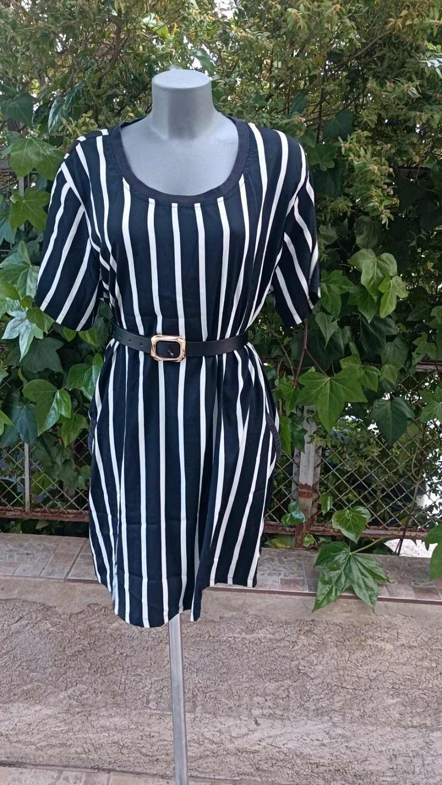 Túnica/Vestido de Rayas Verticales - Crizpy by Zhenzi (Talla L) 🌈 – Crizpy – taille L / 40 / 12