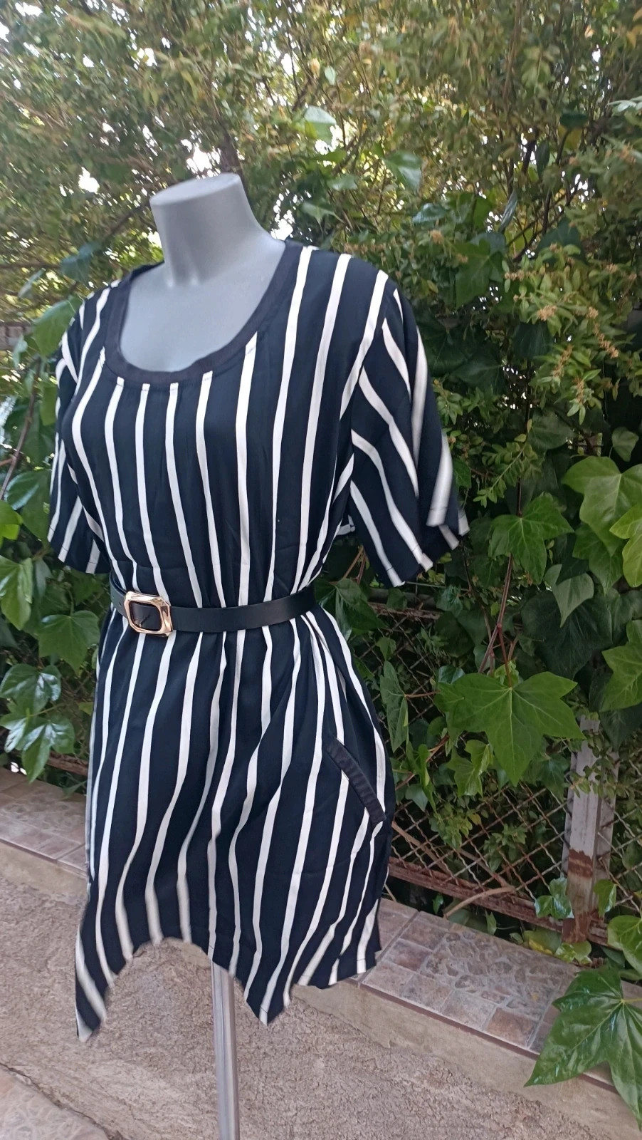 Túnica/Vestido de Rayas Verticales - Crizpy by Zhenzi (Talla L) 🌈 – Crizpy – taille L / 40 / 12 3