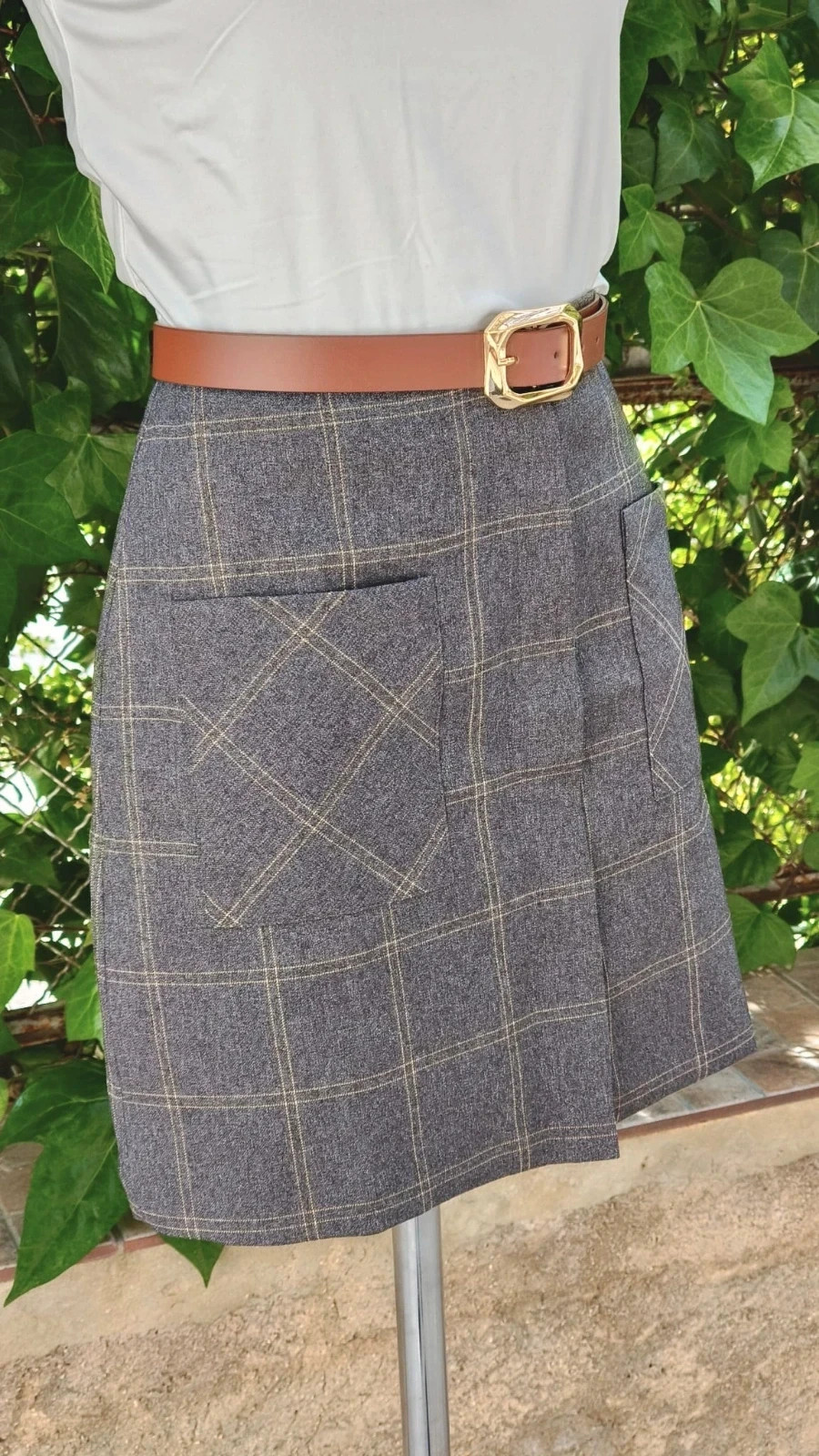 Minifalda de Cuadros MNG (Mango Casual) 🌈 – MNG – taille M / 38 / 10 3
