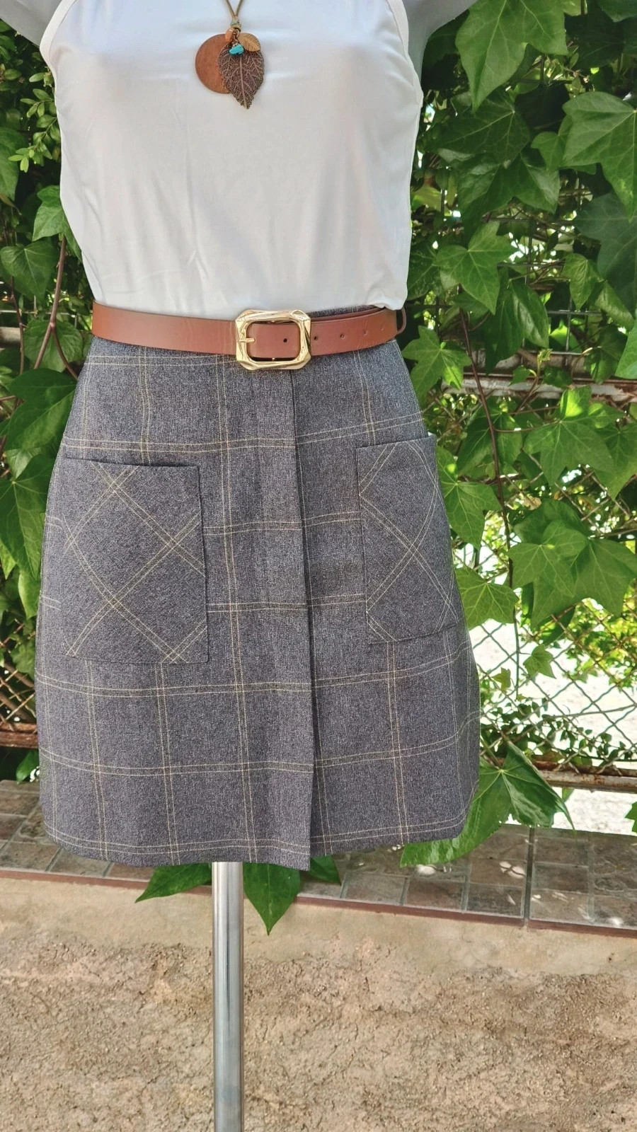 Minifalda de Cuadros MNG (Mango Casual) 🌈 – MNG – taille M / 38 / 10 2