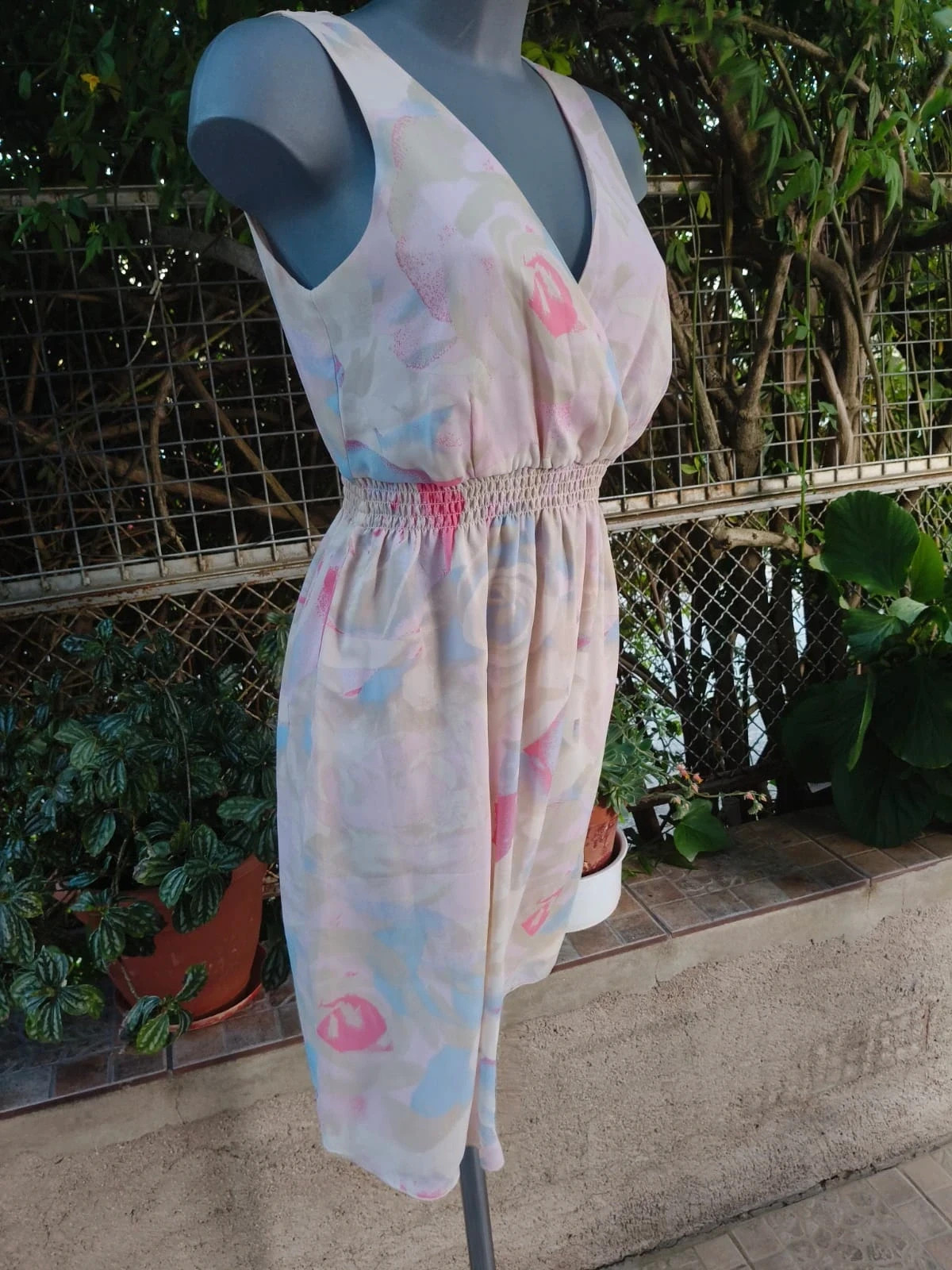 Vestido midi floral pastel - b.young (Talla 36) 🌈 – b.young – taille S / 36 / 8 3