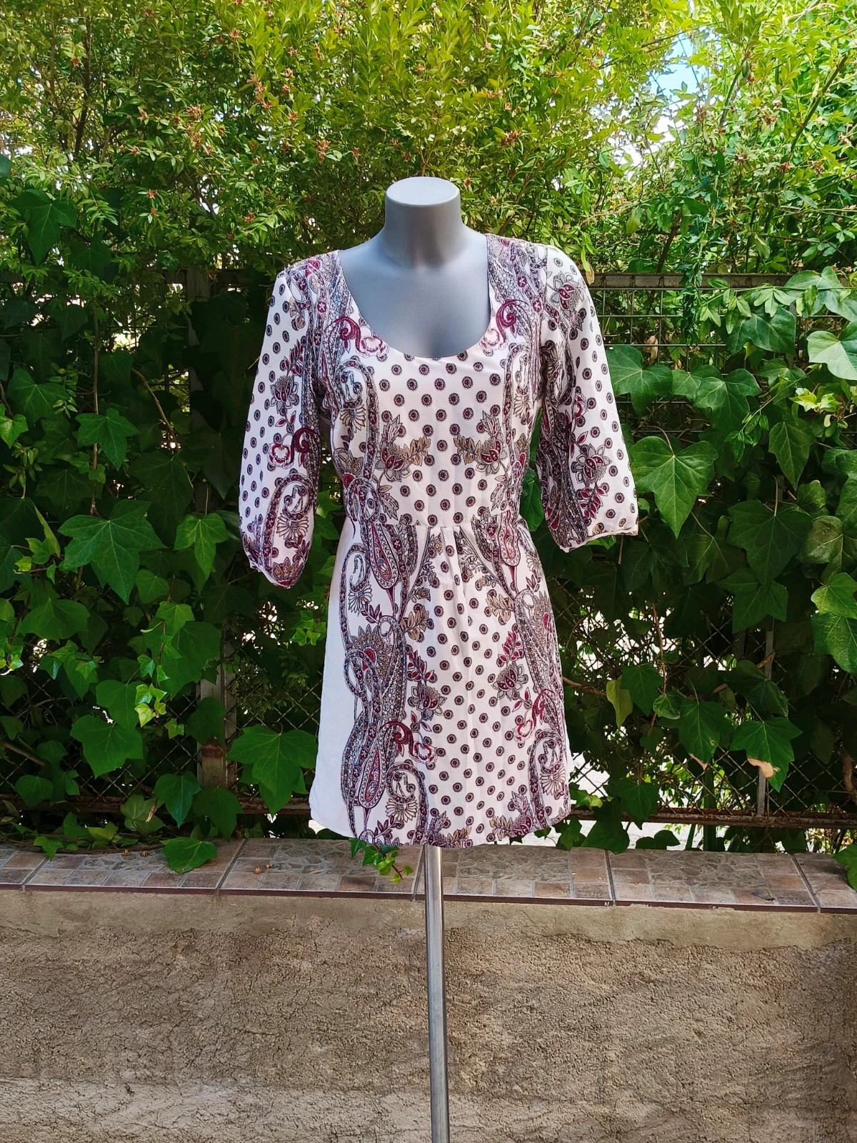 Vestido estampado boho de Amichi 🌈
