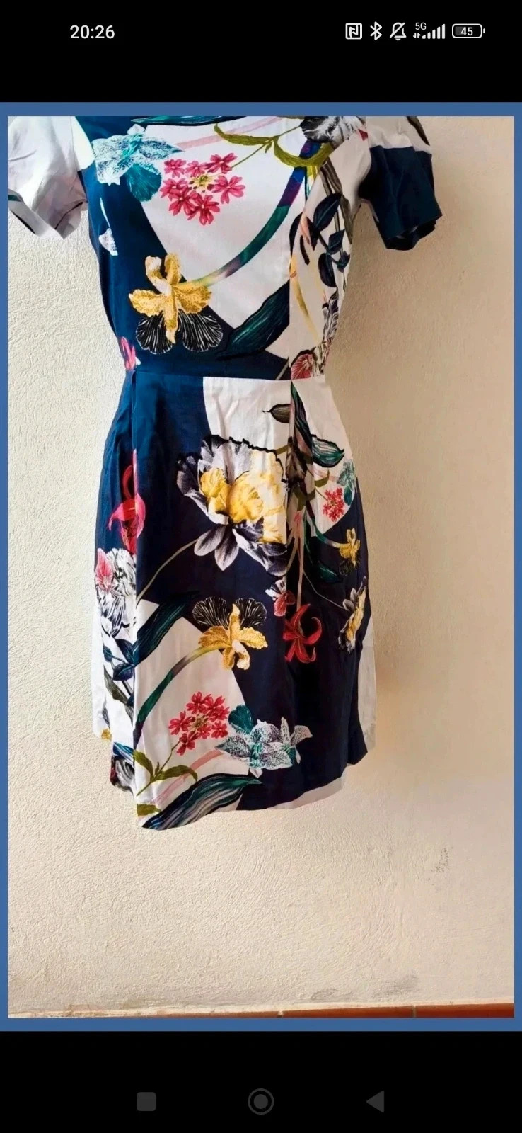 Vestido Playero / Casual con Estampado Floral - Sagrario Moreno – Sagrario moreno – taille S / 36 / 8 3