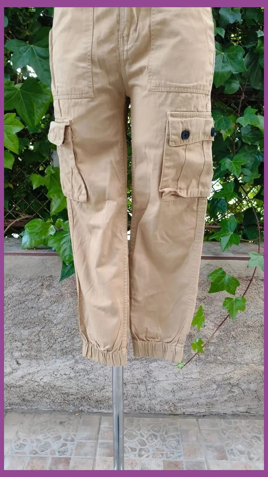 Cargo Bershka Camel , Corte perfecto 💯 – Bershka – taille XS / 34 / 6 5