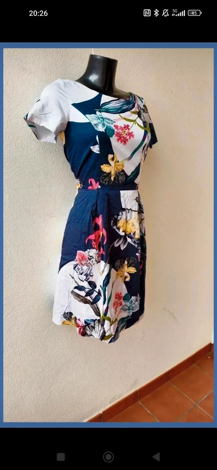 Vestido Playero / Casual con Estampado Floral - Sagrario Moreno – Sagrario moreno – taille S / 36 / 8 4