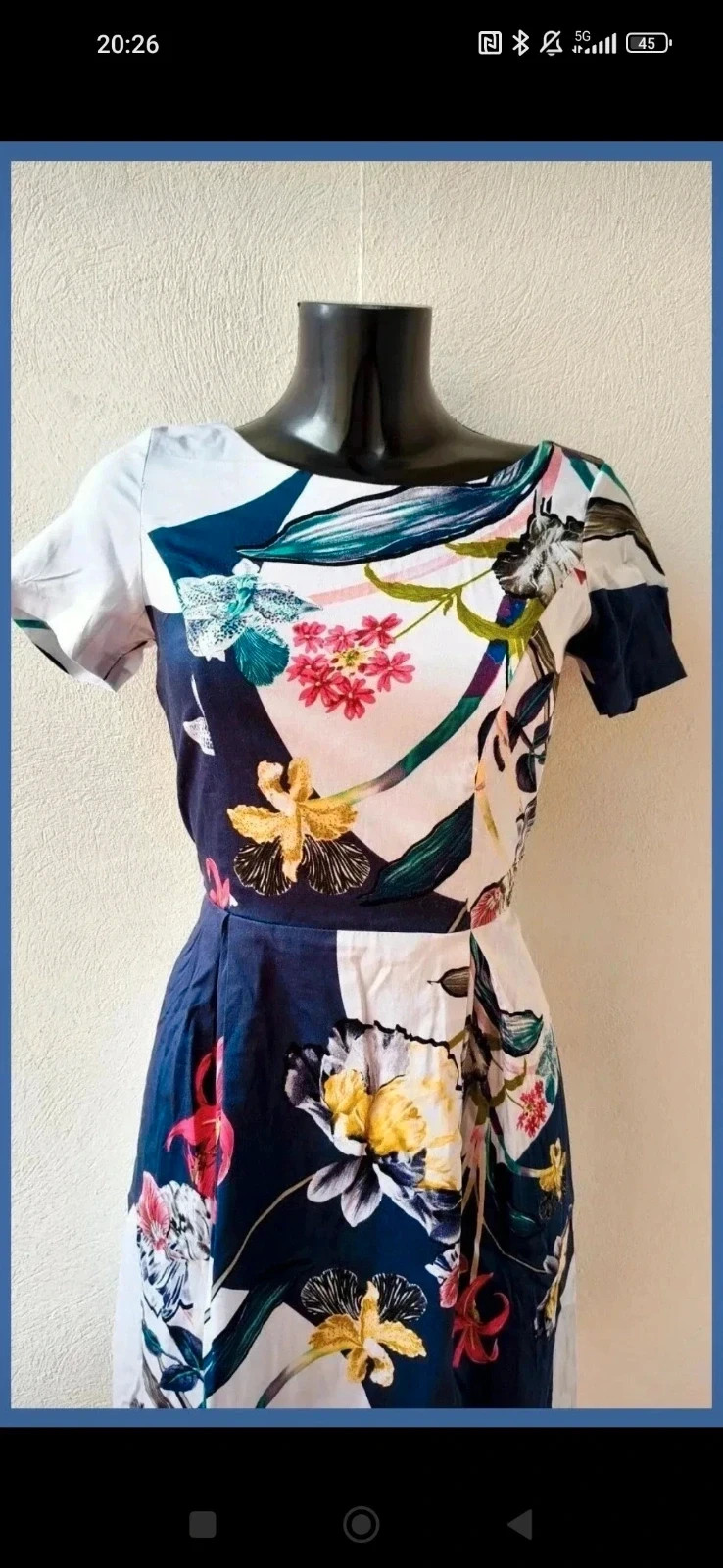 Vestido Playero / Casual con Estampado Floral - Sagrario Moreno – Sagrario moreno – taille S / 36 / 8 2