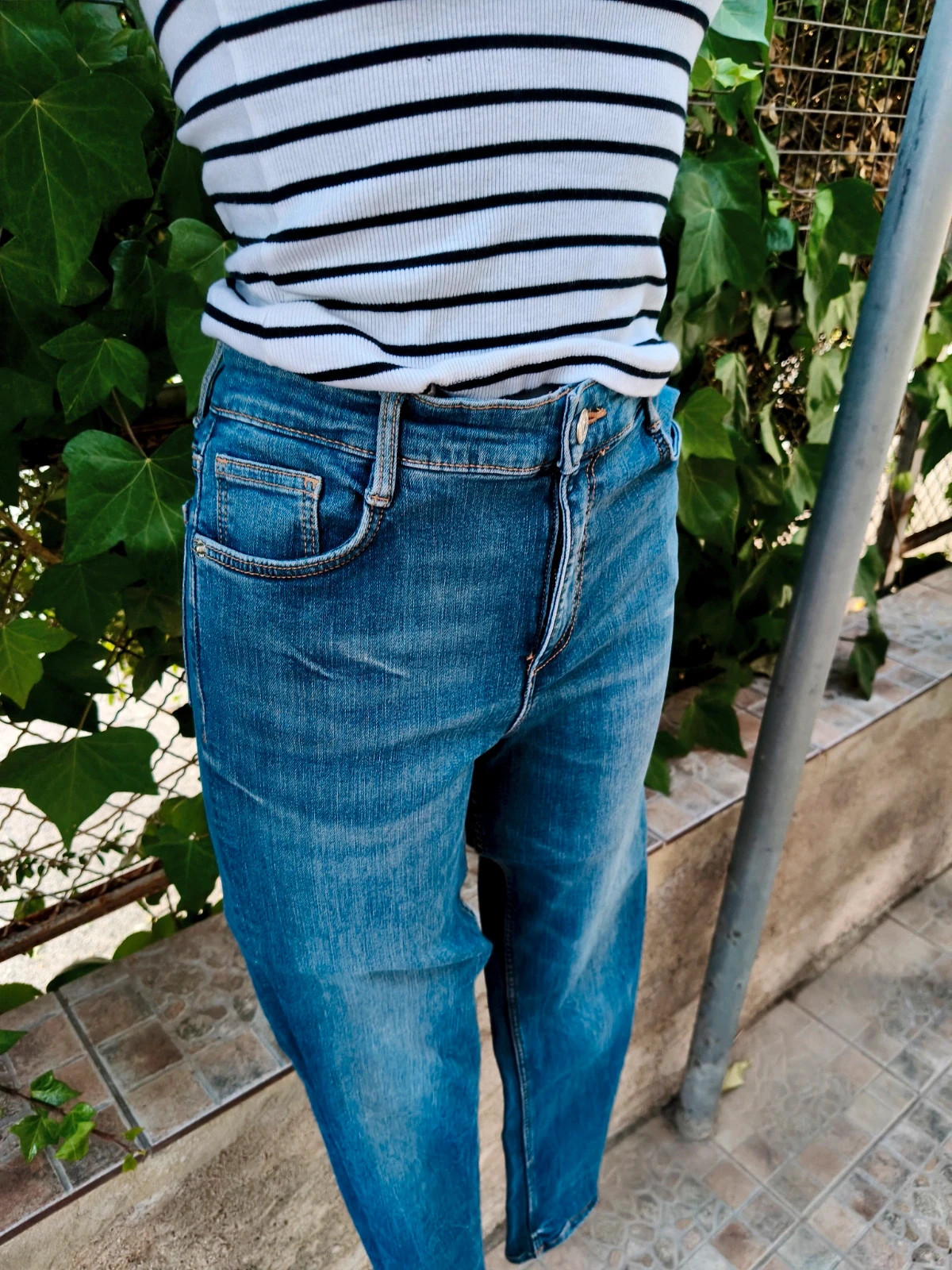 Vaqueros pitillo Zara azul medio talla L (40) 👖 – Zara – taille L / 40 / 12 4