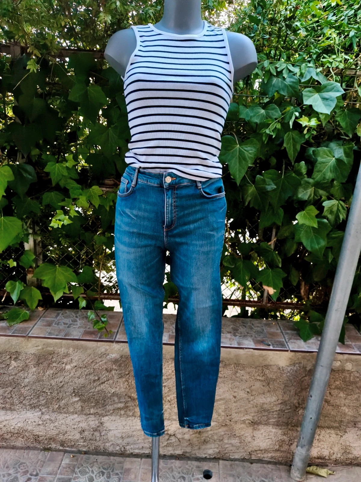 Vaqueros pitillo Zara azul medio talla L (40) 👖 – Zara – taille L / 40 / 12