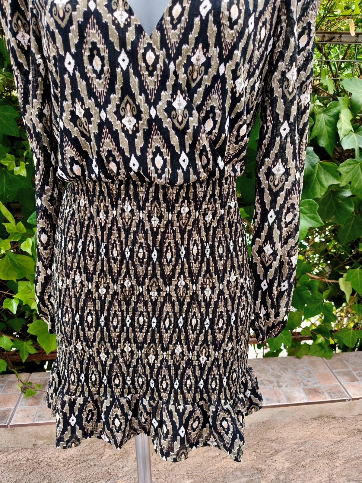 Vestido corto Springfield estampado talla L 🌈 – Springfield – taille L / 40 / 12 4