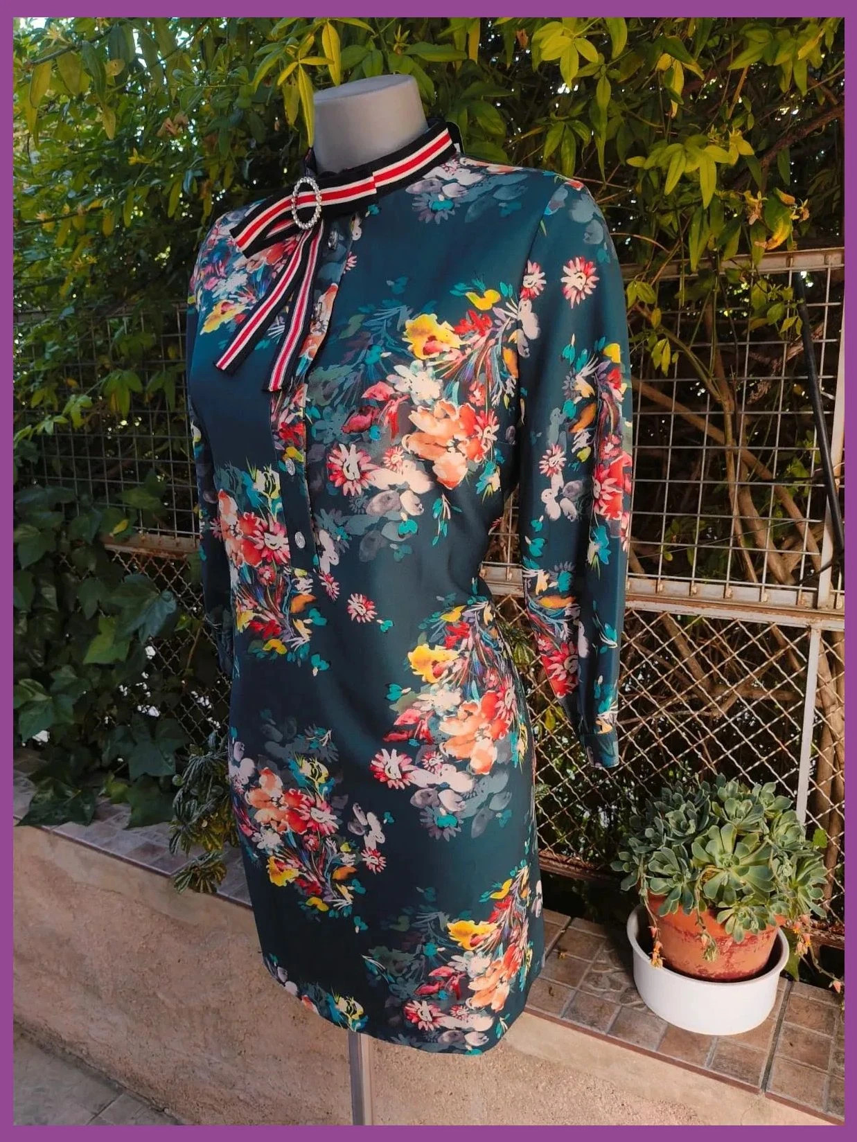 Vestido Floral J'Dos con Lazo Joya 💎 – J’dos – taille M 2