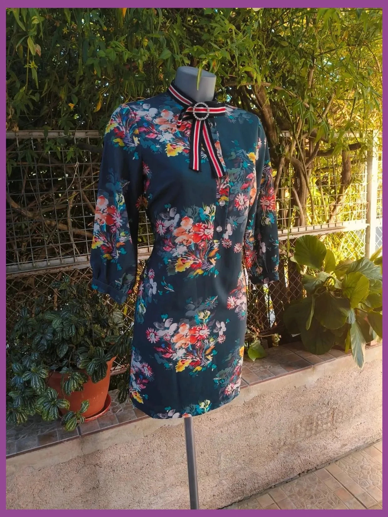 Vestido Floral J'Dos con Lazo Joya 💎 – J’dos – taille M 4