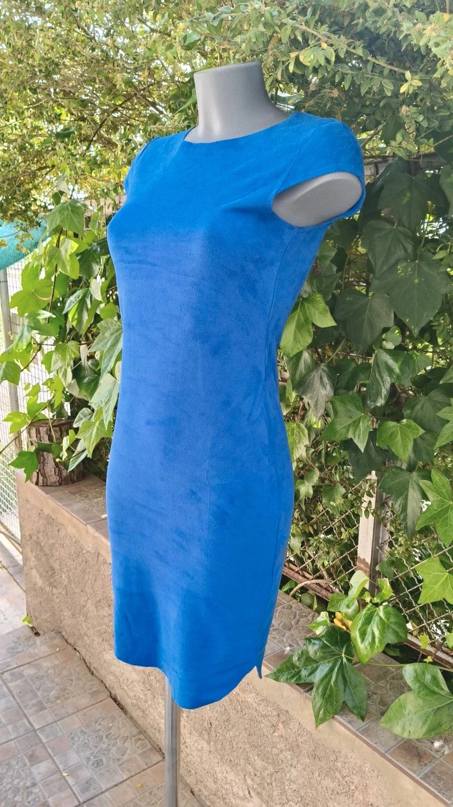 Vestido Azul Eléctrico Efecto Antelina - Lulu Love 🌈 – Lulu Love – taille S / 36 / 8 3