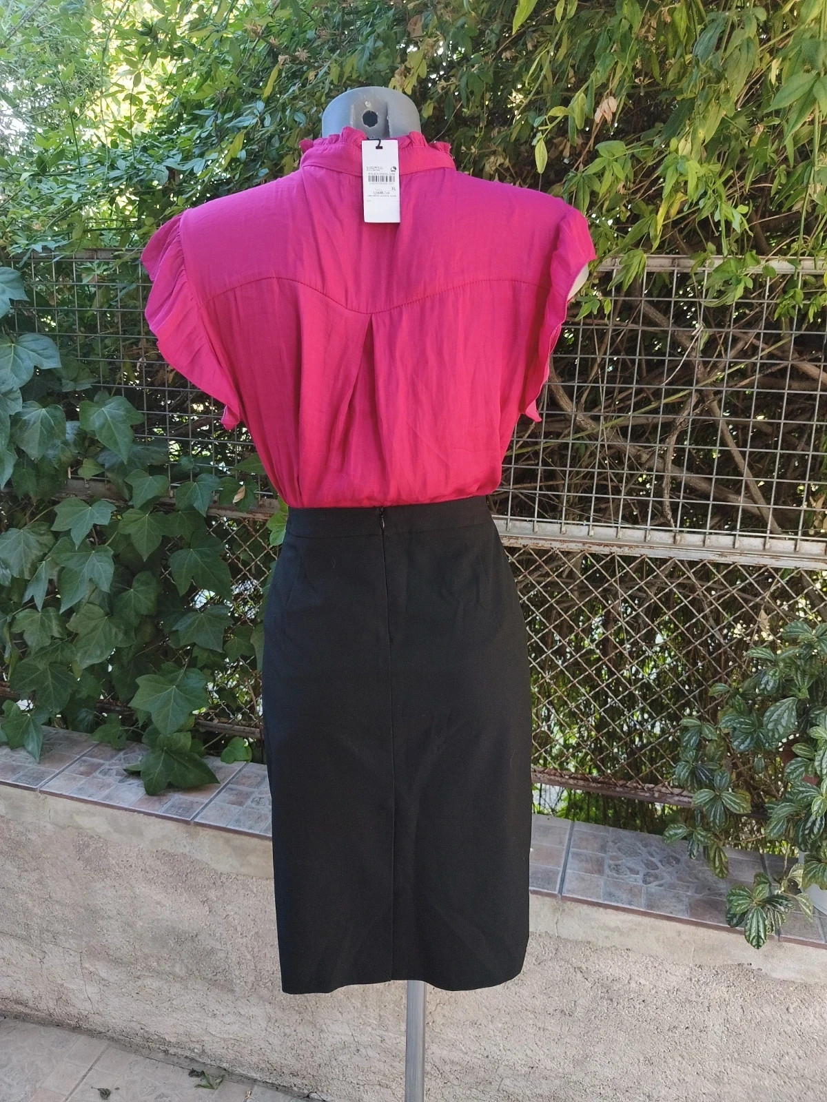 Falda de tubo negra Zara Basic 🌈 – Zara – taille M / 38 / 10 5
