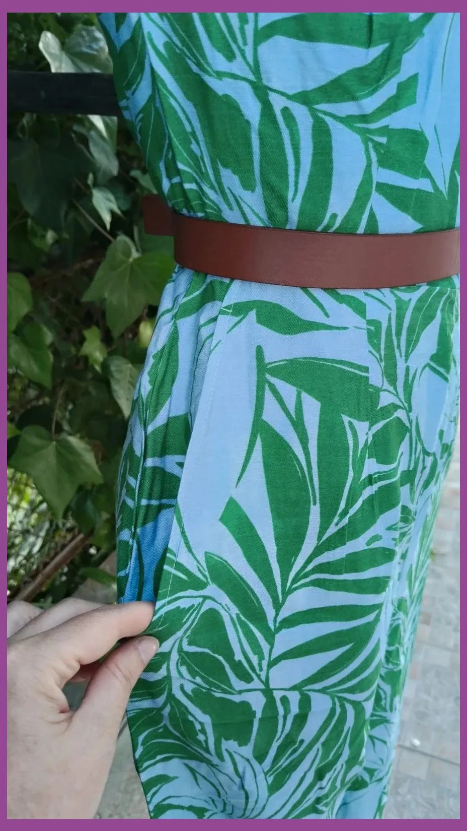 Mono Largo Estampado Tropical - Mango 🥭 – Mango – taille S / 36 / 8 5