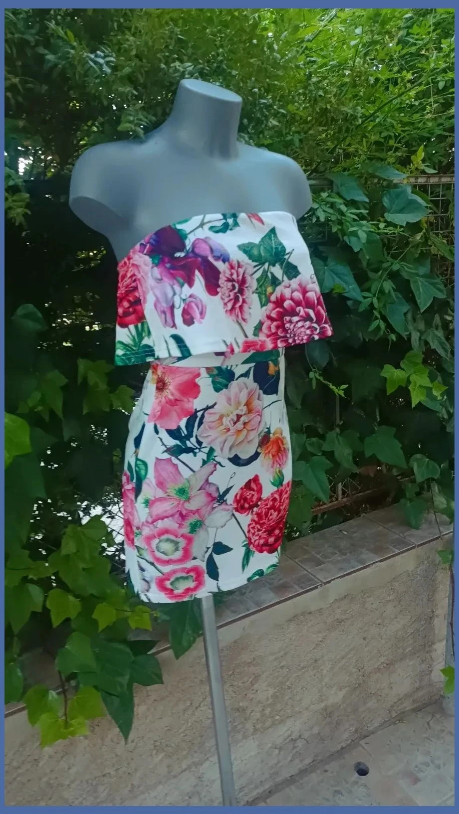 Vestido Ajustado Palabra de Honor con Volante Parisian (Talla 36) 🌈 – Parisian – taille S / 36 / 8 3