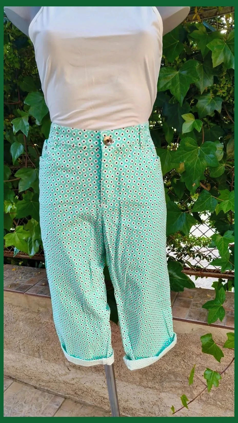 Bermudas Elásticas Estampadas: Ideales y Súper Frescas🌊 – Mian – taille XL / 42 / 14 2