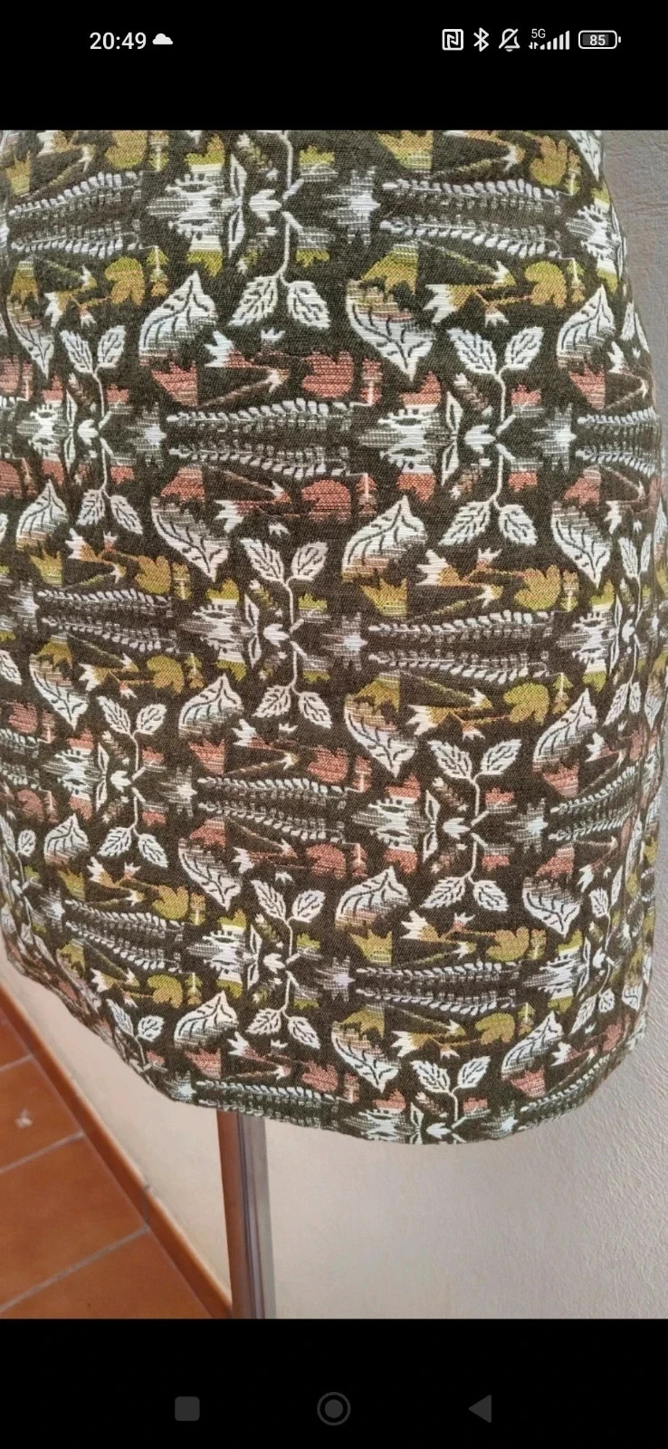 Minifalda Jacquard Estampada – Cortefiel Weekend (Talla L) 🌈 – Cortefiel – taille L 5