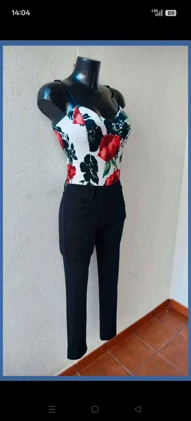 Mono largo floreado 🌈 – tout tout, Paris – taille M / 38 / 10 3