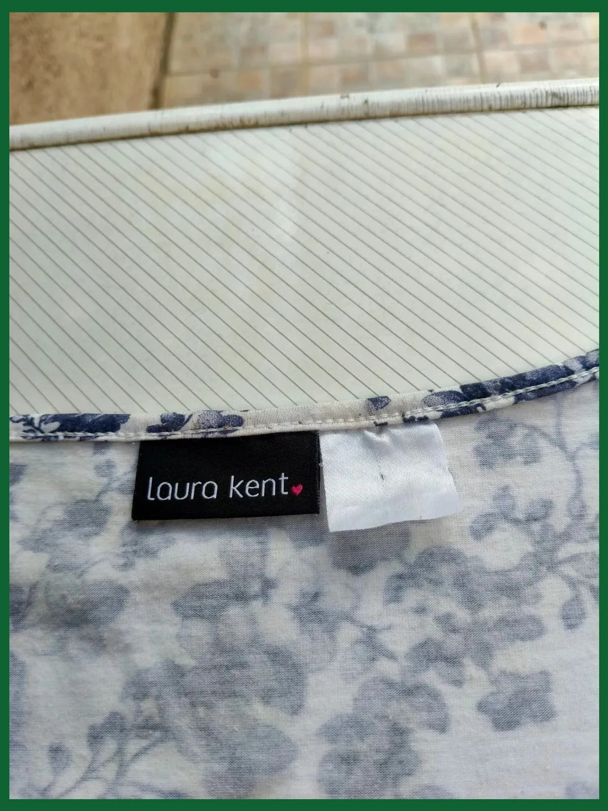 Blusa Túnica Estampada - Estilo Retro / Boho 🌈 – Laura Kent – taille XL / 42 / 14 5