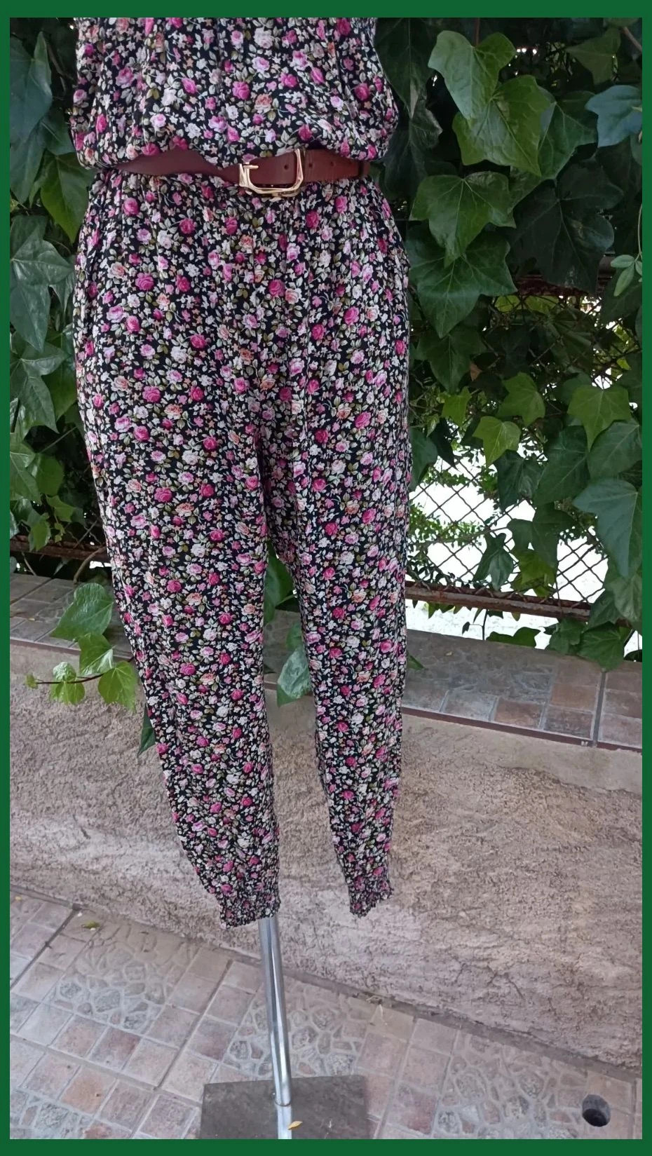 Mono Largo Palabra de Honor con Estampado Floral 🌸 – Boutique Bohéme – taille S / 36 / 8 3