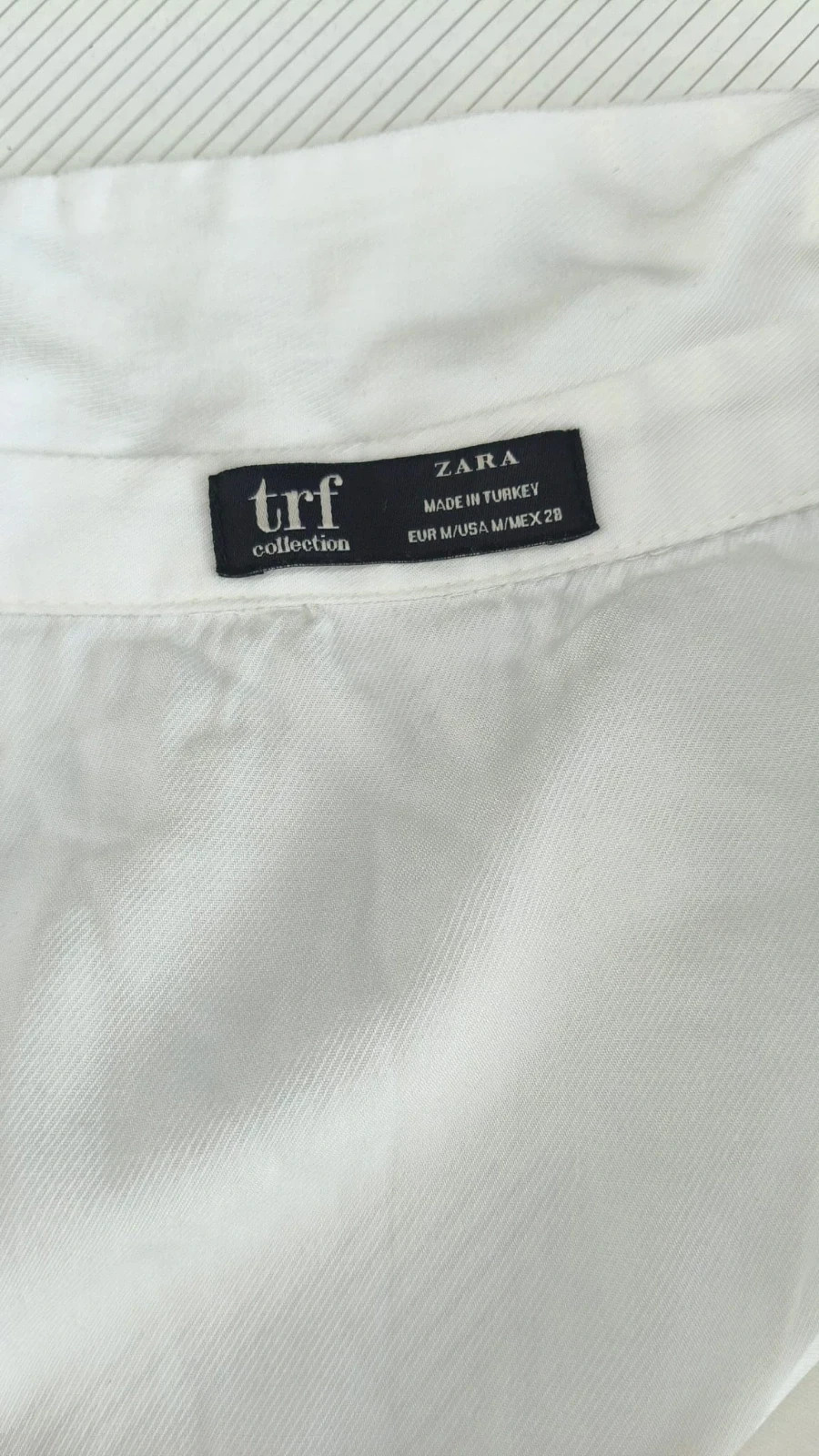 Blusa Blanca Zara TRF - Botones Contrastados 🌈 – Zara – taille M / 38 / 10 5