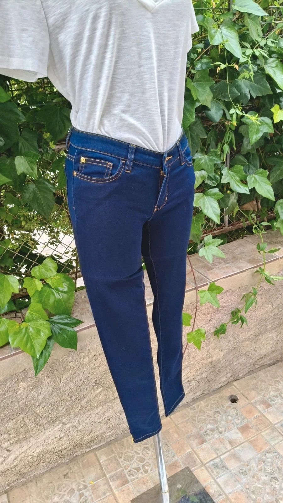 Jeans Michael Kors - Azul Oscuro - Talla 0/25 (S) 🌈 – Michael Kors – taille S / 36 / 8 3