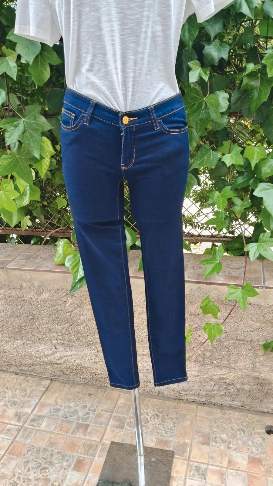 Jeans Michael Kors - Azul Oscuro - Talla 0/25 (S) 🌈