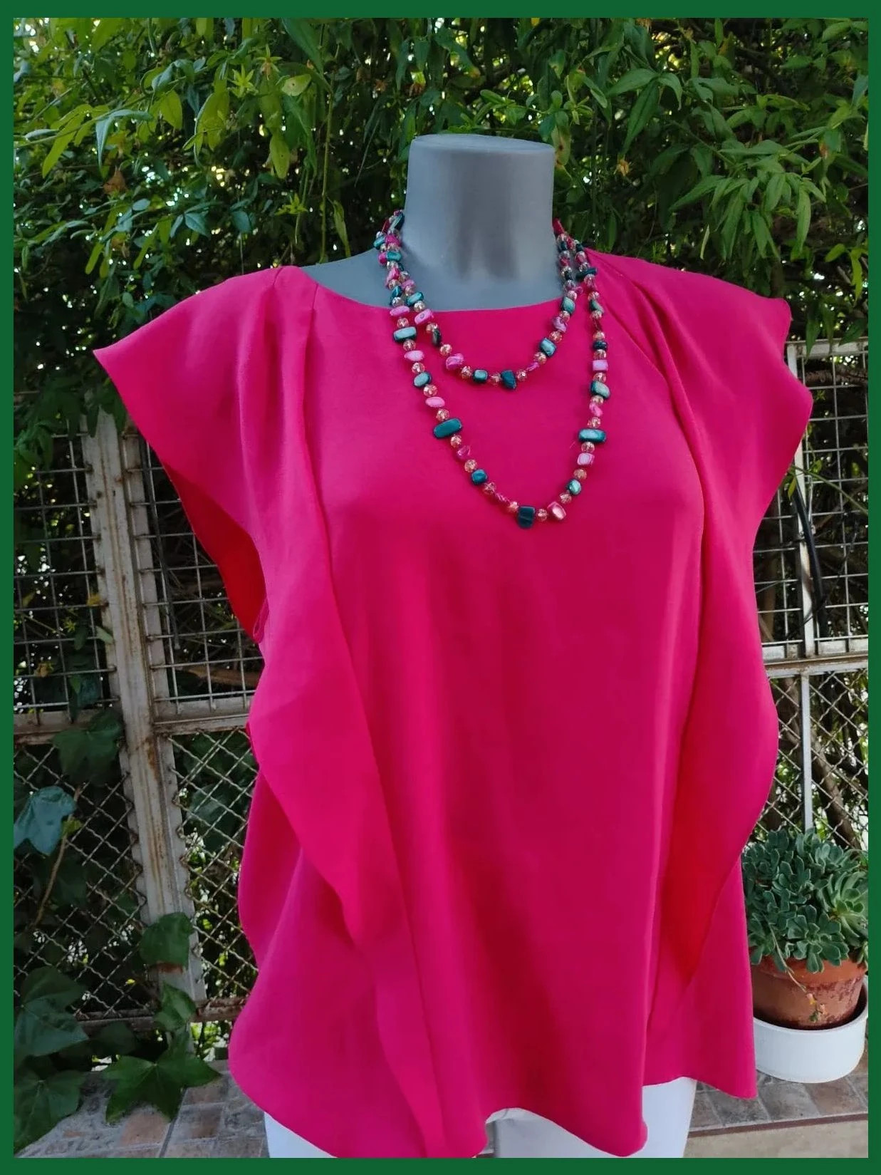 Blusa Elegante Fucsia - Talla L 🌈 – BCBGMAXAZRIA – taille L / 40 / 12 2